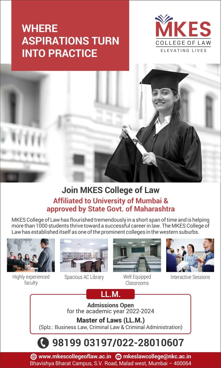 M.K.E.S College of Law. Mumbai Home